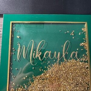 Mikayla Green and Gold Women's Accessory